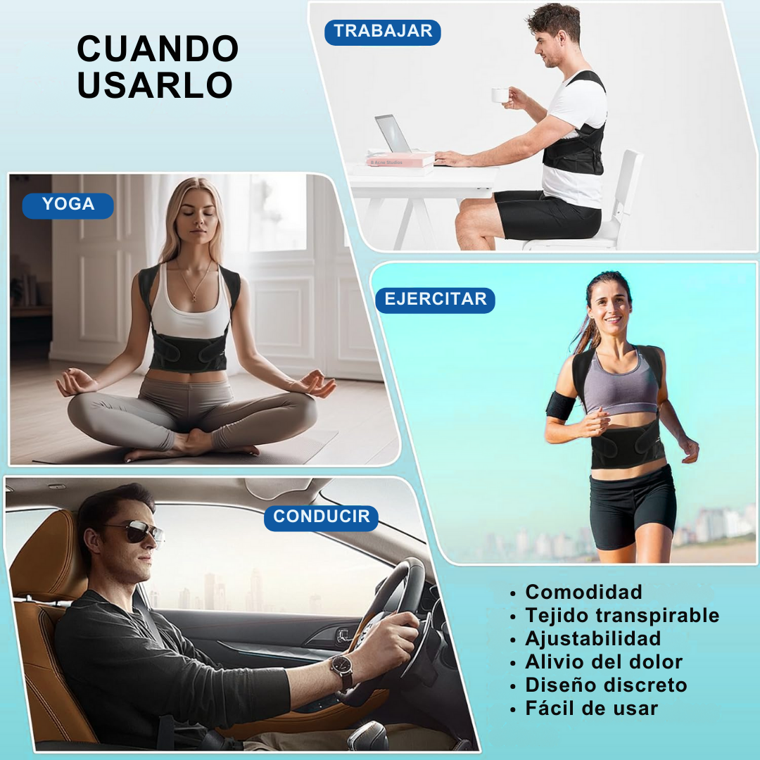 CORRECTOR DE POSTURA UNISEX